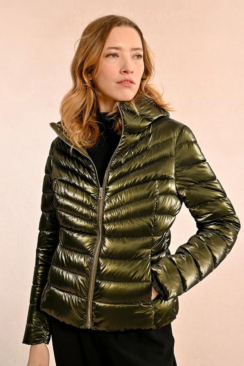 Molly Bracken Khaki Padded Jacket