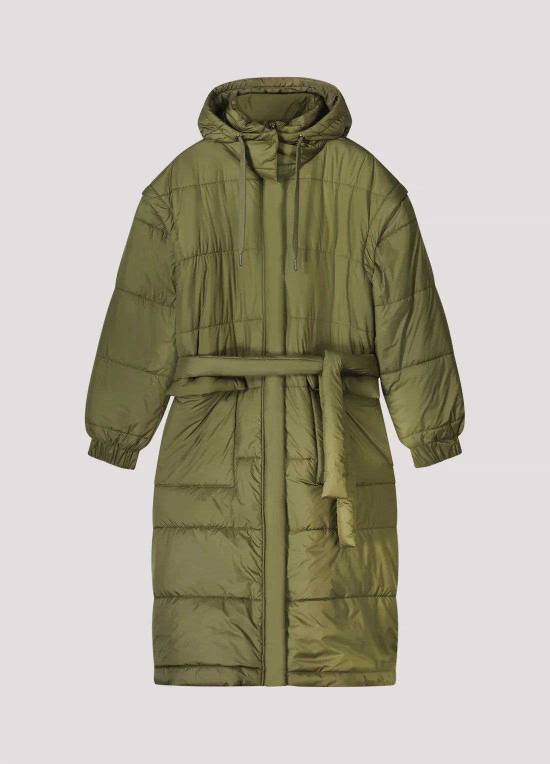 Summum Ivy Green Padded Coat/Gillet