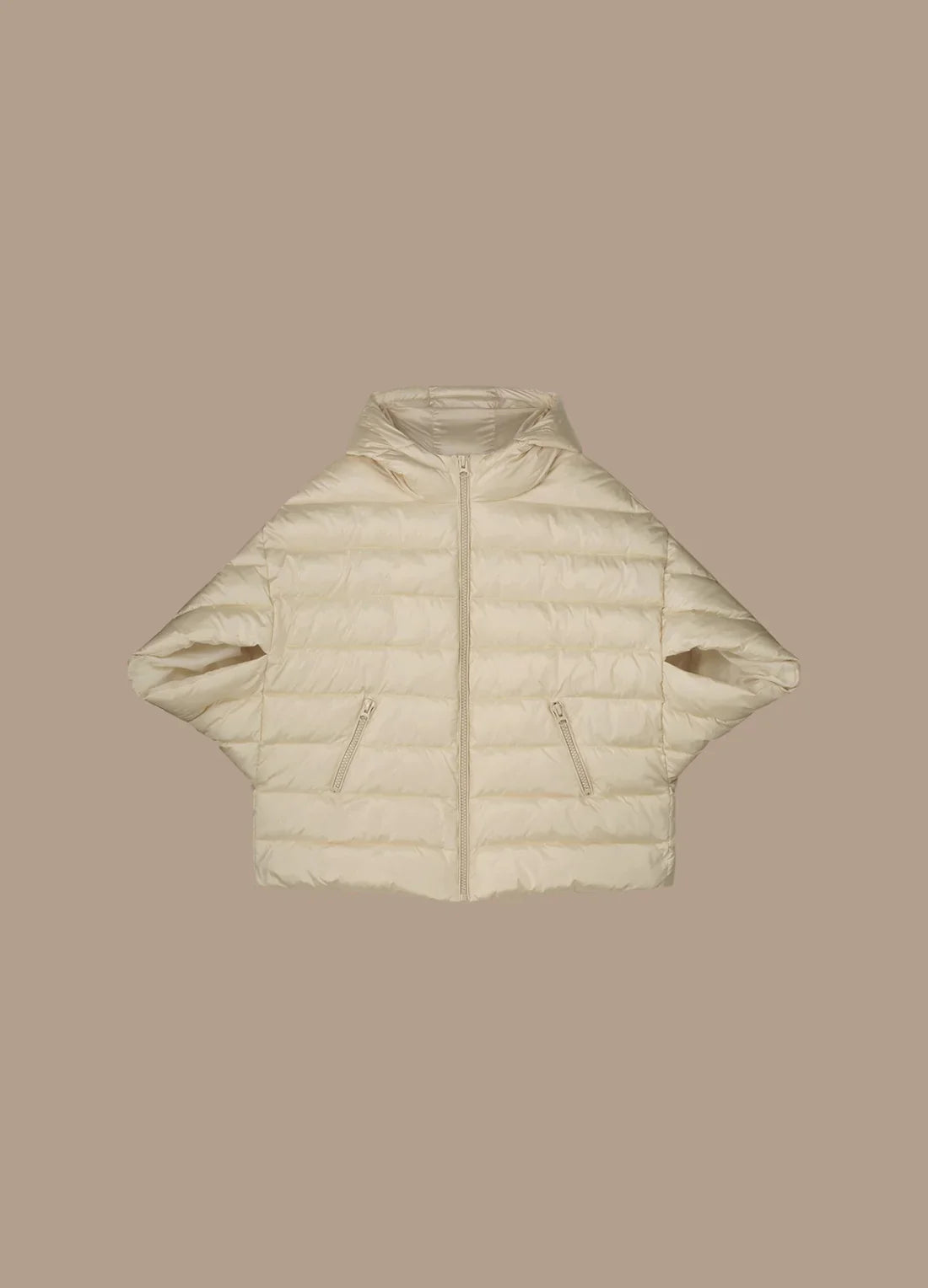 Summum Ivory Fancy Puffer Jacket