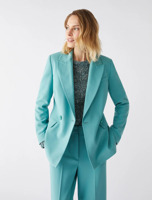 PENNYBLACK Mint Green Double Breasted Fascina Blazer