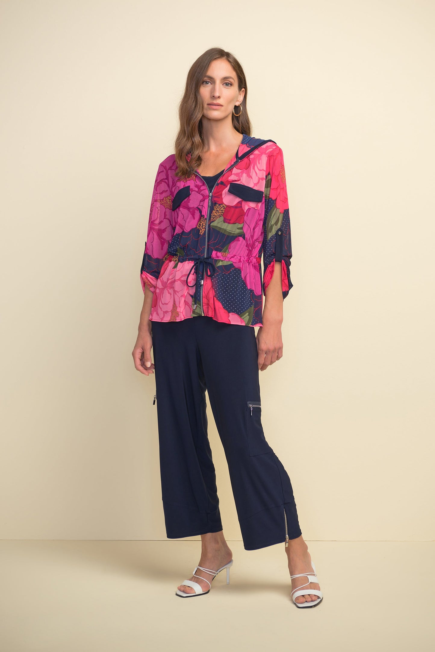 Joseph Ribkoff Floral Print Jacket