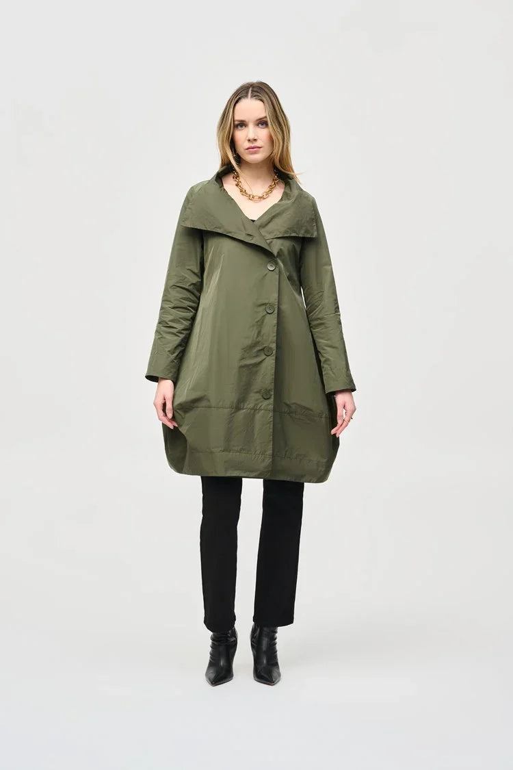 Joseph Ribkoff Iguana Memory Cocoon Coat