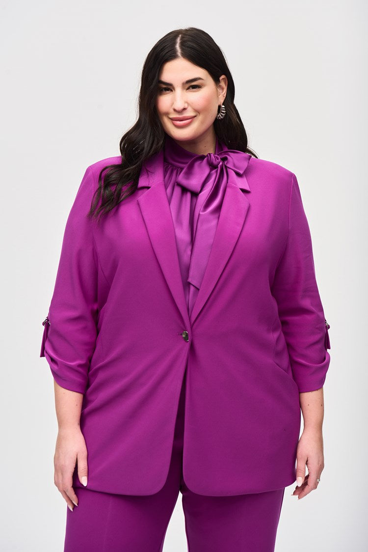 Joseph Ribkoff Impress Silky Knit Boxy Blazer