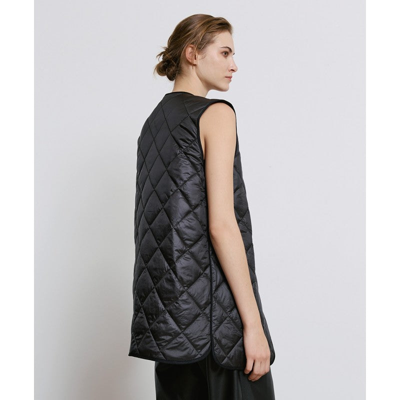 Access Fashion Black Quilted Gillet