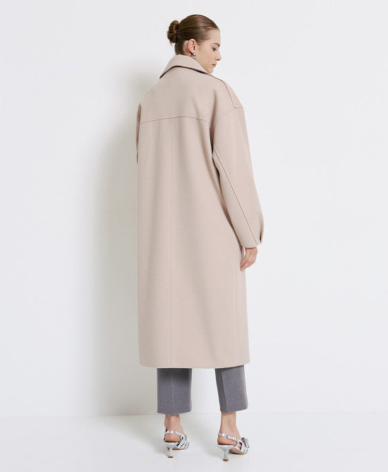 Access Fashion Long Collared Coat