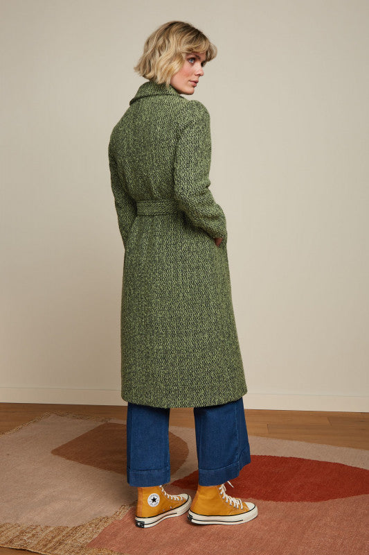 KING LOUIE Jade Green Robin Coat