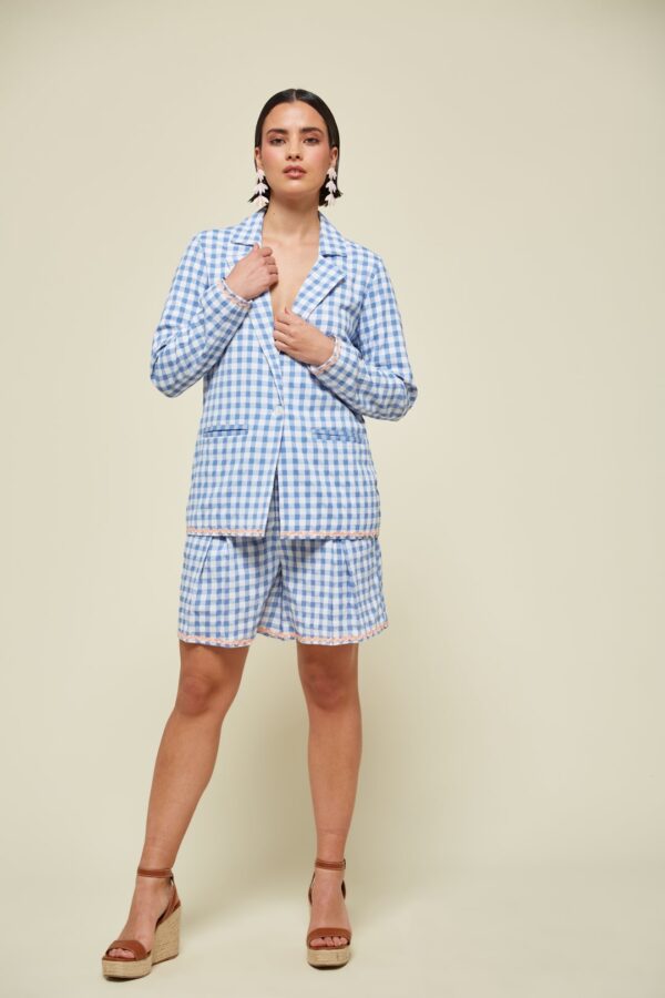 Md'M Patrick Gingham Jacket