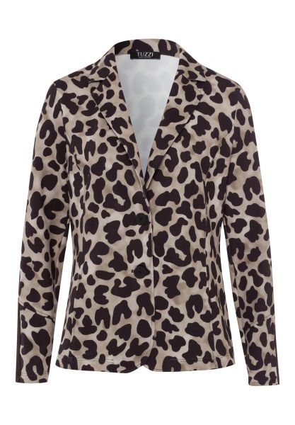 Tuzzi Animal Print Fearless Attitude Blazer