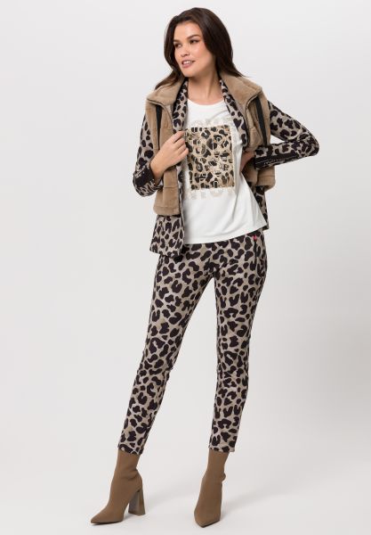 Tuzzi Animal Print Fearless Attitude Blazer