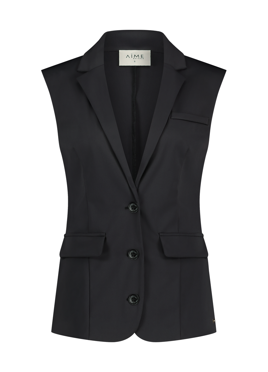 Aime Balance Vajen Black Gilet