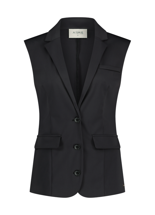 Aime Balance Vajen Black Gilet