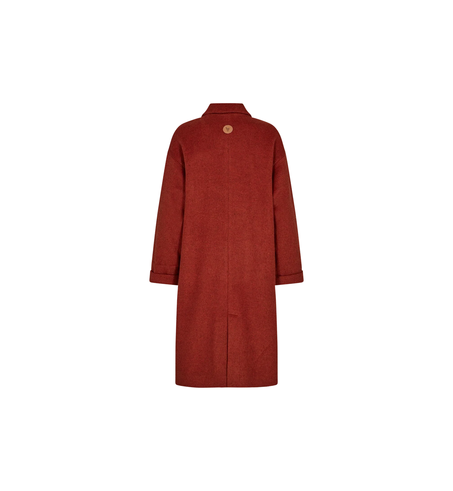 Mos Mosh Burnt Ochre Venice Wool Coat