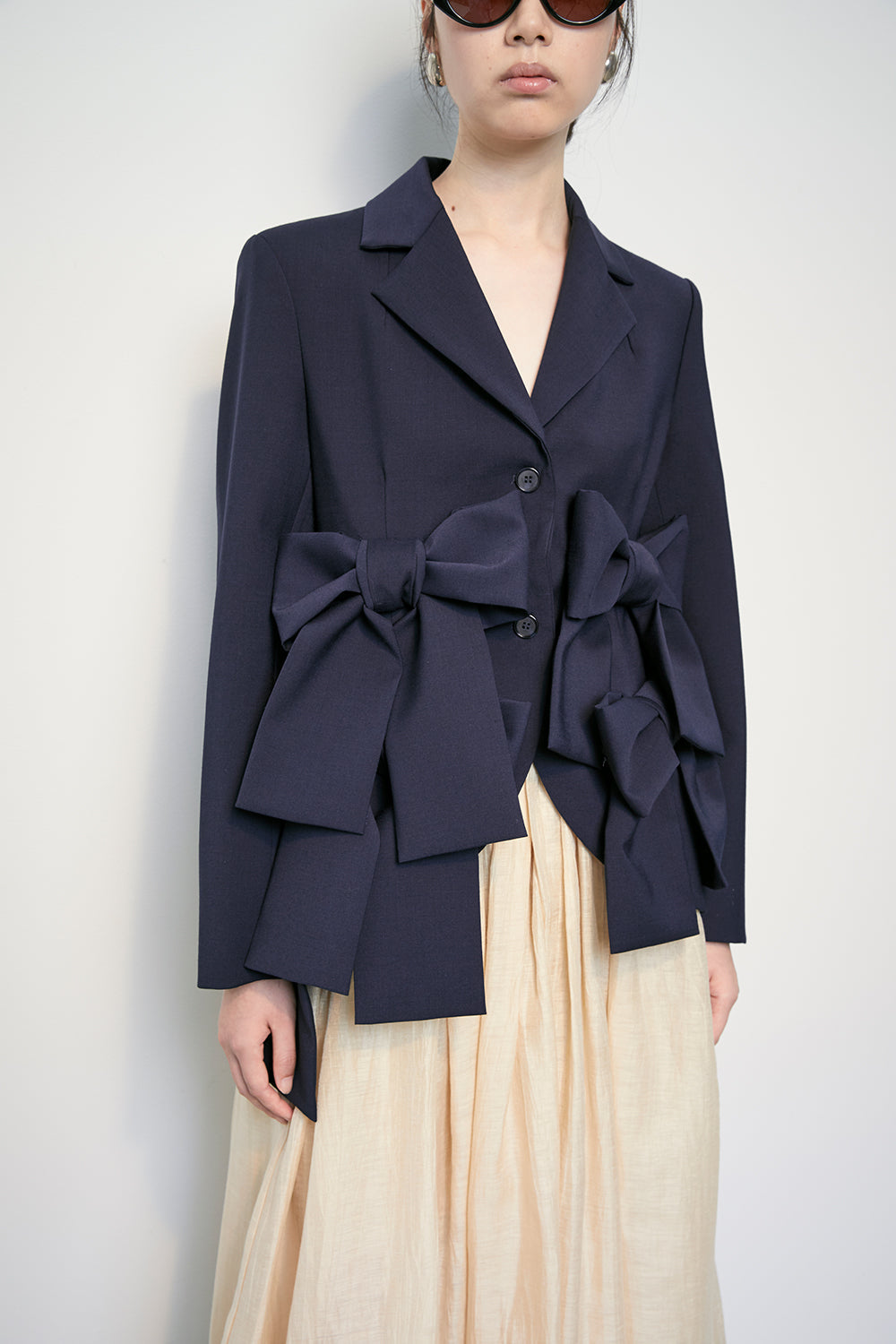 MEIMEIJ Abisso Navy Bow Jacket