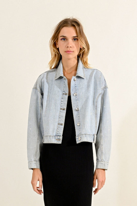 Lili Sidonio Light Blue Denim Jacket