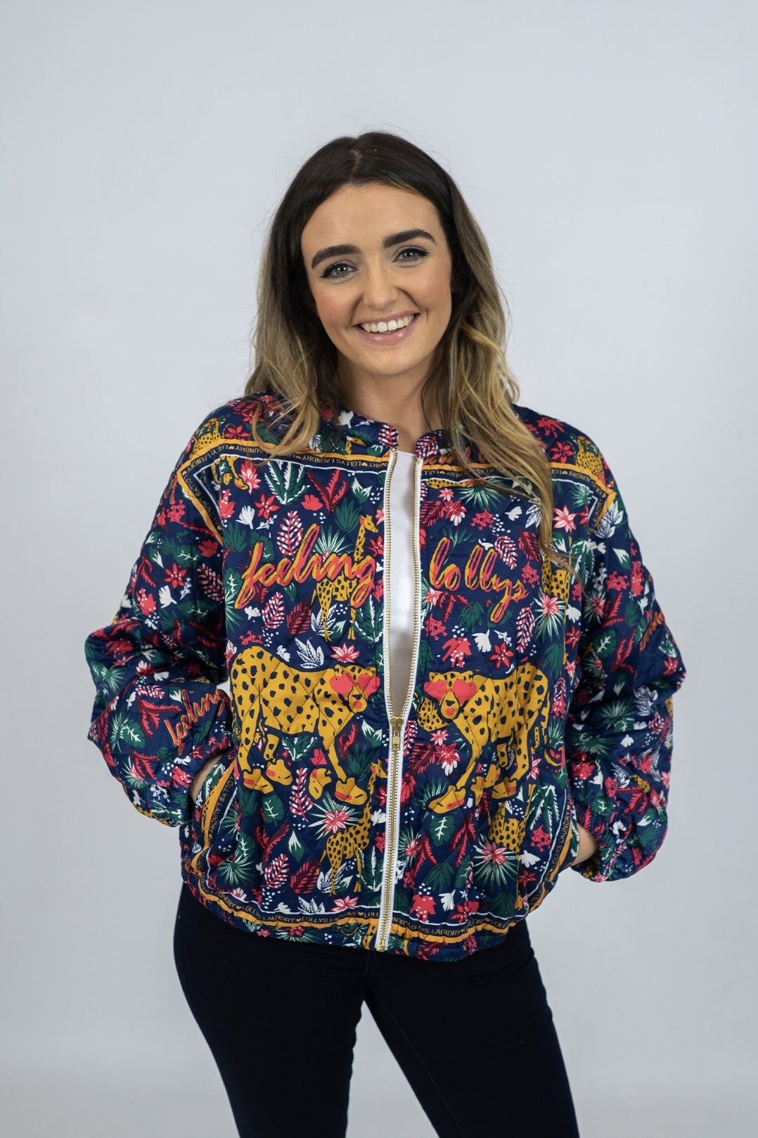 Lollys Laundry Cat Bomber Jacket