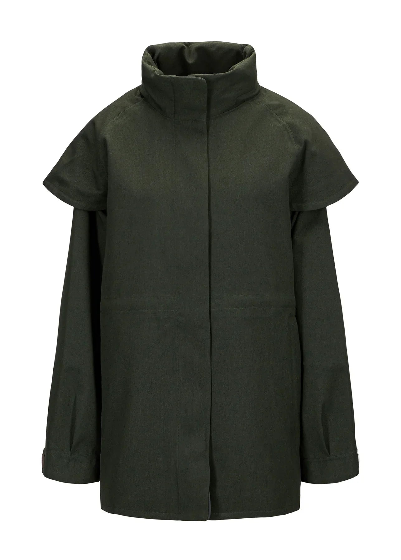 BRGN Virvelvind Coat Rosin Dark Green