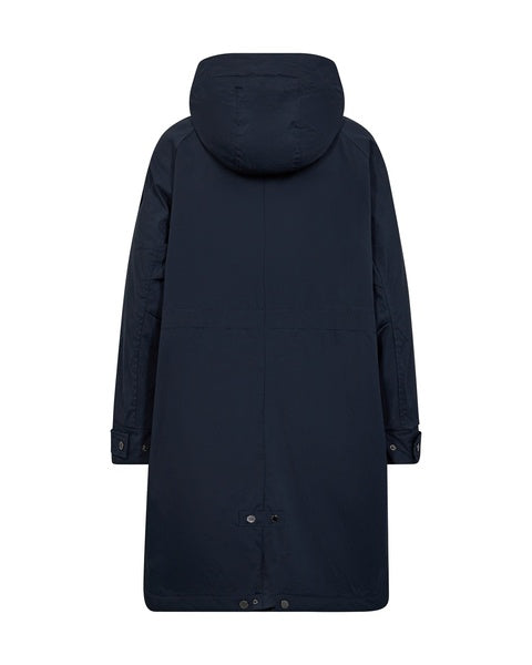 Mos Mosh Salute Navy Cali Parka Coat